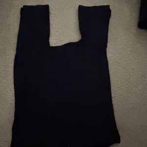 Flared Black leggings